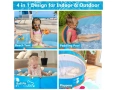 Peradix 4 в 1 бебешки басейн, плажна палатка с UV слънцезащитен навес и мрежа против комари, снимка 7