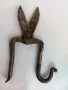 старинна кована ножица , снимка 2