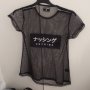 Мрежеста тениска на марката Disturbia готик пънк електрик дарк, снимка 2