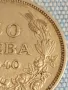 Стара монета 50 лева 1940г. Царство България Цар Борис трети 46164, снимка 3