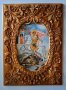 Икона " Свети Георги " дърворезба, иконопис, уникат, снимка 1 - Икони - 21294767