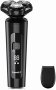 Нова Мокра и суха Електрическа самобръсначка тример за мъже  USB-C зареждане, снимка 1 - Тримери - 41737204