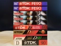 Лот от 9 касети MAXELL UR90, TDK D90 (1988, 1990, 1995, 2002) & FE90, снимка 2