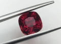 Първокласен чеврен шпинел от Мианмар 2.96кт! Сертифициран!, снимка 6