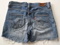 Дамски къси панталони дънкови Levis, снимка 2