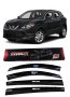 Ветробрани Външни Черни за Нисан Nissan Qashqai 2015 - 2020 Предни и Задни Комплект 4 броя, снимка 1