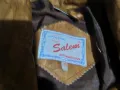 Salem CUIR VÉRITABLE  женско яке винтидж марково рокерско  естествена кожа размер №42, снимка 11