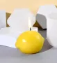 3D лимон голям силиконов молд форма калъп фондан шоколад гипс свещ, снимка 1