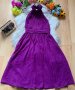 Официална лилава рокля, снимка 1 - Рокли - 41385441