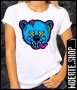 Дамска тениска с щампа ZOMBIE SWAG BEAR, снимка 1 - Тениски - 40940304