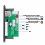 Mp3 player за вграждане 2*20W DC 5V-18V 3.5 вход за микрофон USB, Tf, Fm, папки, снимка 3