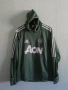 Manchester United Adidas Climawarm оригинално ново мъжко горнище с качулка блуза Манчестър Юнайтед , снимка 1