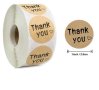 100 бр Thank You ❤ Сърце малки самозалепващи лепенки стикери за ръчна изработка за подарък, снимка 2