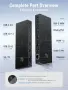 Докинг станция Lemorele 13 в 1 с два HDMI, DisplayPort и 100 W PD, снимка 2