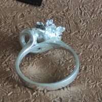 Сребърен пръстен (213), снимка 12 - Пръстени - 44338843