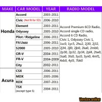 AUX, USB аудио адаптер за Honda аукс усб кабел за хонда, снимка 7 - Аксесоари и консумативи - 41097765