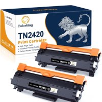 ColorKing TN2420 тонер касета 2 броя, снимка 1 - Принтери, копири, скенери - 44466102