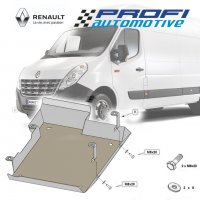 ЗАЩИТНА МЕТАЛНА КОРА ЗА РЕЗЕРВОАР AdBlue - RENAULT MASTER , снимка 2 - Части - 35873819