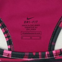 Nike DRI-FIT Bra оригинално бюстие M Найк спорт фитнес тренировки, снимка 3 - Спортни екипи - 41306430