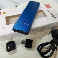 Високоскоростен преносим външен твърд диск SSD 6 TB,Type-C,USB 3.1 интерфейс за лаптоп/PC/Mac и др., снимка 15 - Твърди дискове - 41326645