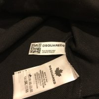 DSQUARED блуза, с щампа, черна, размери: S, M и XL, снимка 8 - Блузи - 42552440