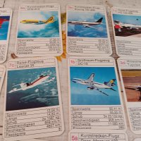 Стари Карти "Самолети', снимка 5 - Карти за игра - 42478076