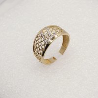 Дамски златни пръстени, снимка 8 - Пръстени - 38598259