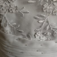 Бяла  булчинска рокля , снимка 4 - Сватбени рокли - 40269143
