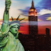 3D картина (30/40см) Статуята на Свободата, снимка 6 - Картини - 39266761