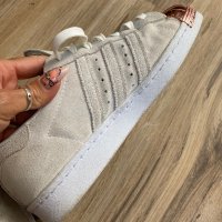 Оригинални кецове Adidas Superstar Metal Toe Rose Gold! 40 н, снимка 5 - Кецове - 41270245