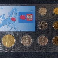 Комплектен сет - Полша 1994-2005 , 8 монети, снимка 2 - Нумизматика и бонистика - 44483024