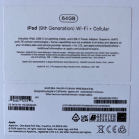 Кутия iPad 9th generation 64GB, снимка 3 - Таблети - 44920709
