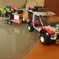 Конструктор Лего - модел LEGO Off-Road 4433 - Dirt Bike Transporter, снимка 10 - Конструктори - 39260590