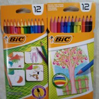 Нови Цветни моливи на BIC 12 цвята,Гуми Как да си дресираш дракон., снимка 6 - Ученически пособия, канцеларски материали - 35937019