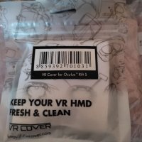 VR Cover For Meta / Oculus Rift S - Миещо се хигиенично памучно покритие НОВО, снимка 3 - Друга електроника - 40093145