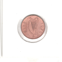 Ireland-1 Penny-1976-KM# 20-non magnetic, снимка 4 - Нумизматика и бонистика - 44788824