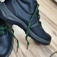 Мъжки кожени черни работни обувки  ! 45 н, снимка 6 - Мъжки боти - 44796154
