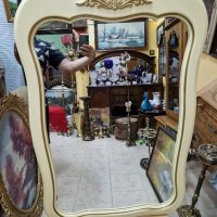 Уникално голямо антикварно немско огледало , снимка 4 - Антикварни и старинни предмети - 41957025