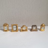Колекция миниатюрни кварцови часовници LE TEMPS, снимка 1 - Антикварни и старинни предмети - 41906055
