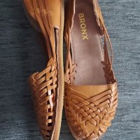 Маркови сандали от естествена кожа / номер 38, снимка 5 - Сандали - 44366347