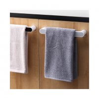 Самозалепваща се стенна стойка за кърпи и хавлии за баня в три размера, снимка 5 - Закачалки - 39030107