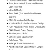  Усилвател Моноблок 3к EDGE EDS 3000.1 FD , снимка 10 - Ресийвъри, усилватели, смесителни пултове - 41772554