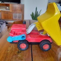 Стара детска играчка камион,камионче,самосвал, снимка 2 - Други ценни предмети - 41455583