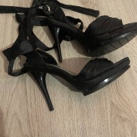 Дамски официални сандали, снимка 2 - Дамски елегантни обувки - 40257202