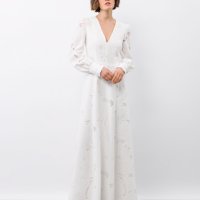 Разкошна бяла рокля на Ivy&Oak , снимка 1 - Рокли - 41632927