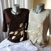 Различни модели дамски блузи, снимка 5 - Тениски - 40734829