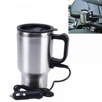 Електрическа Подгряваща чаша за кола автомобил 12v кафе чай термос, снимка 8 - Аксесоари и консумативи - 36153104