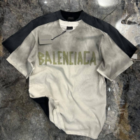 Най-висок клас мъжки тениски Balenciaga, снимка 6 - Тениски - 44736023