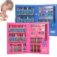 ПРОМО! 86 части детски комплект за рисуване и оцветяване в куфарче, снимка 3 - Други - 41369504