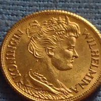 Рядка монета 5 гулдена 1912г. Нидерландия Вилхемина за КОЛЕКЦИОНЕРИ 34944, снимка 8 - Нумизматика и бонистика - 42682515